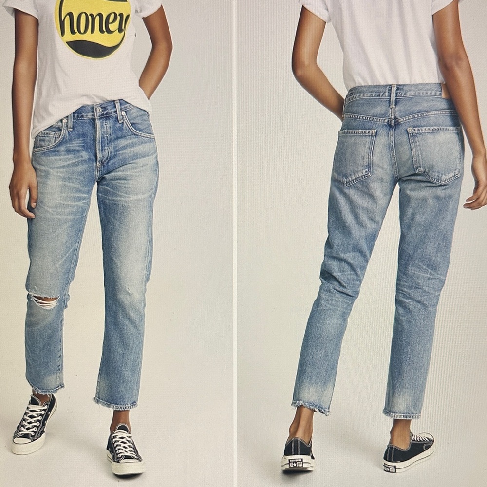Citizens of Humanity Emerson Slim Fit Boyfriend Jeans Size 28 Haven
